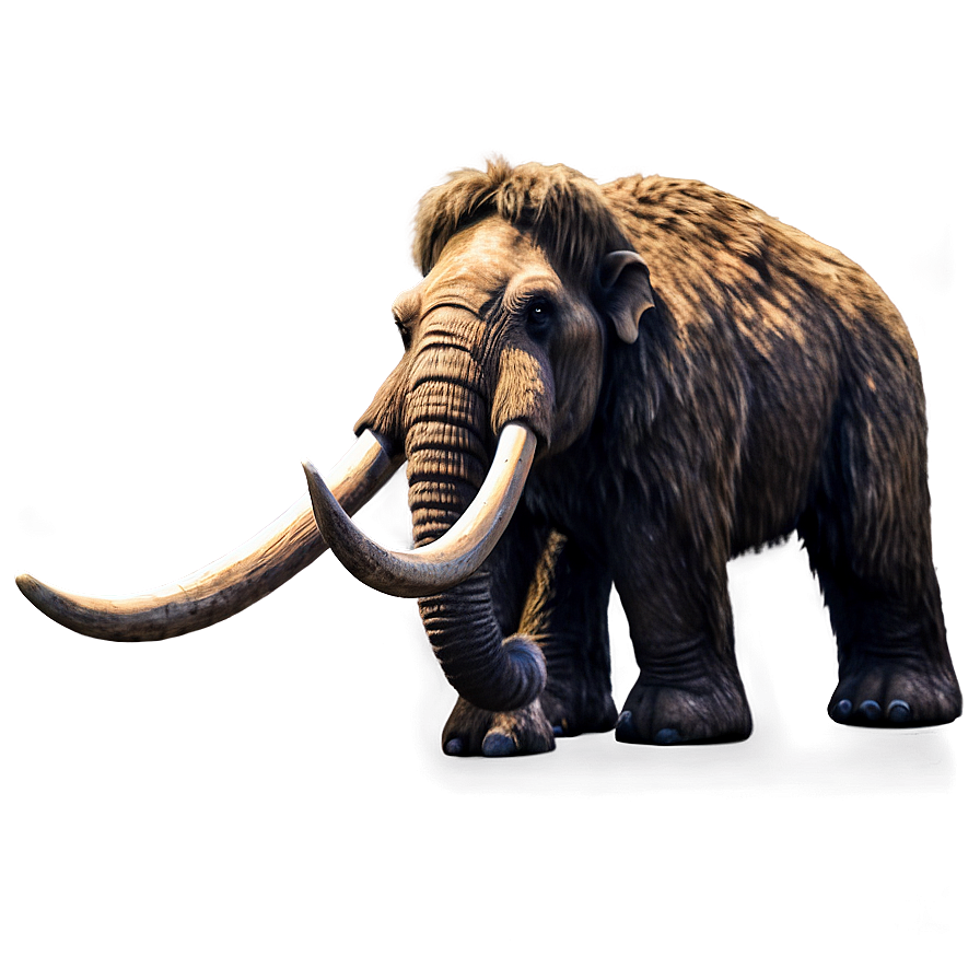 Prehistoric Wildlife Mammoth Png 63 PNG image