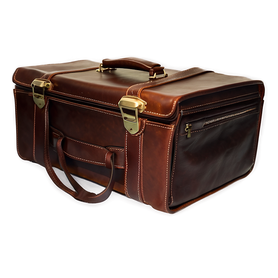 Premium Leather Briefcase Png 43 PNG image