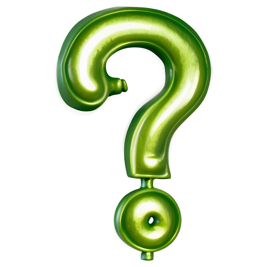 Premium Riddler Question Mark Png 06282024 PNG image