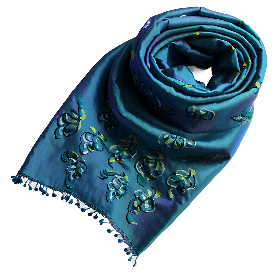 Premium Silk Scarf Png 06252024 PNG image