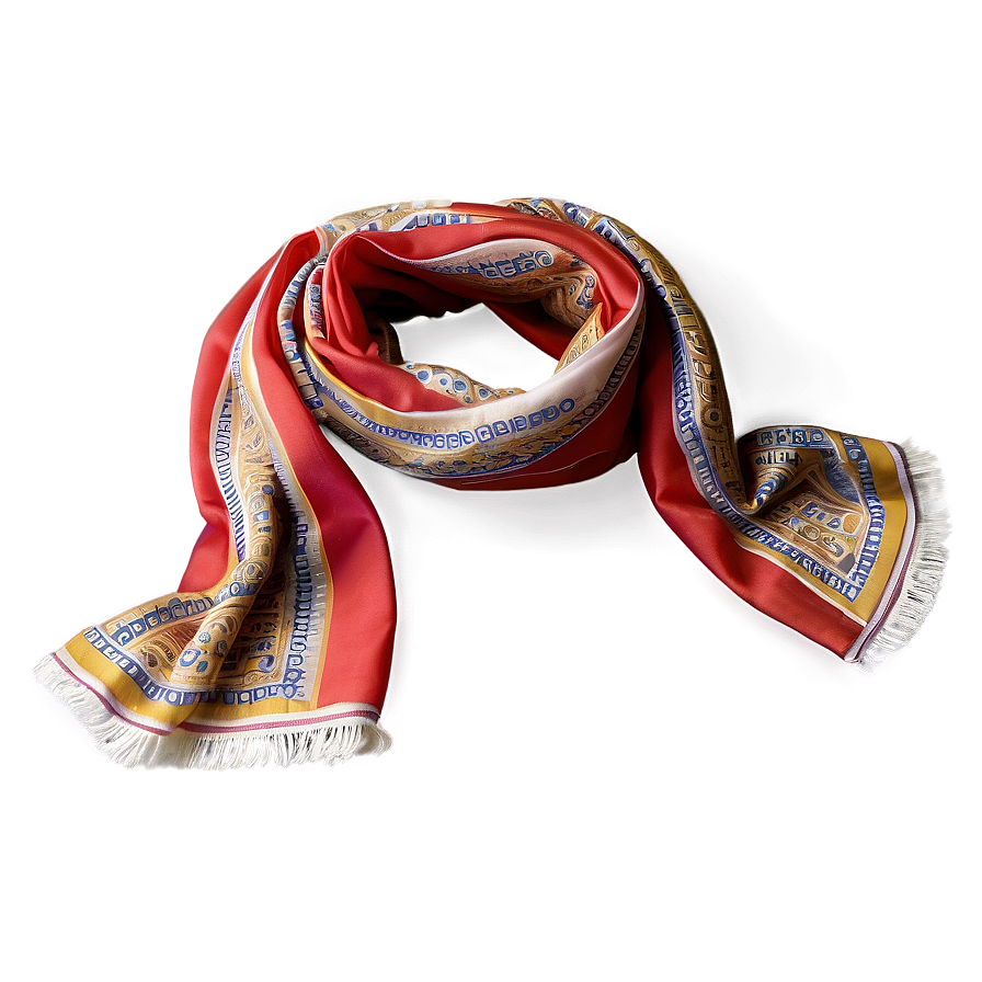 Premium Silk Scarf Png Stl PNG image