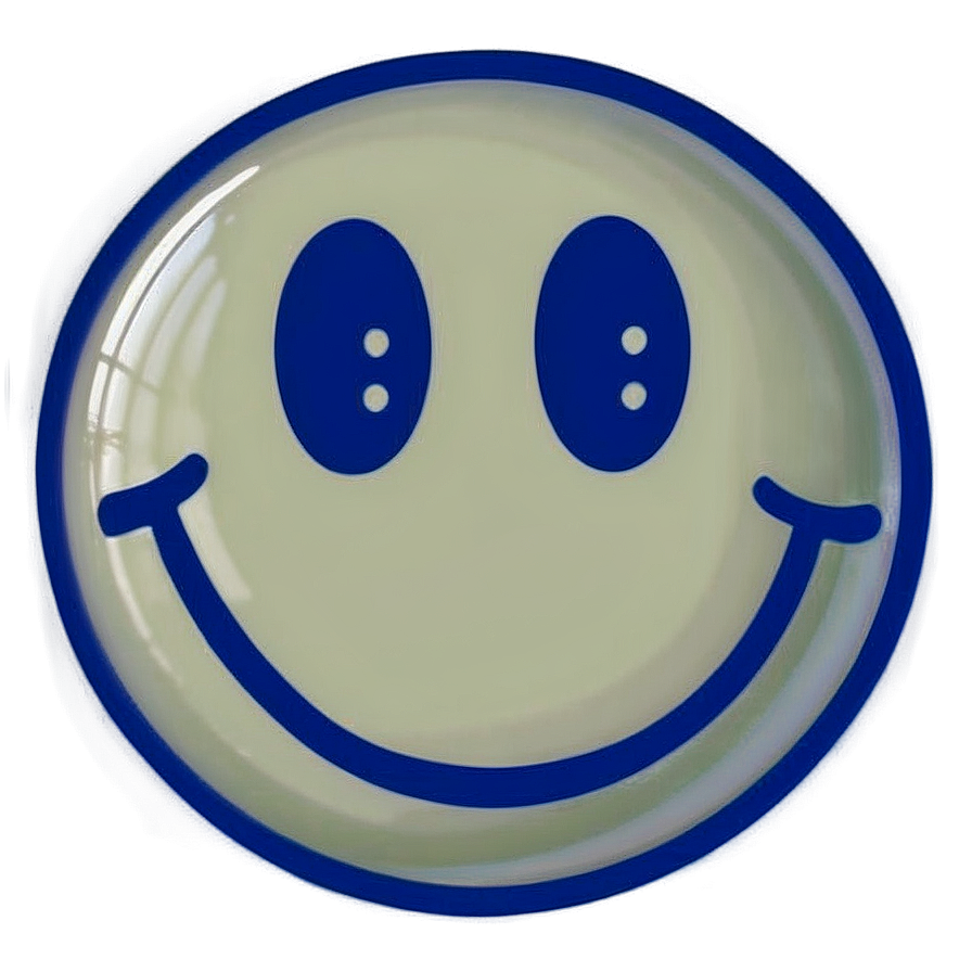 Preppy Smiley Face For Apparel Png Tli PNG image