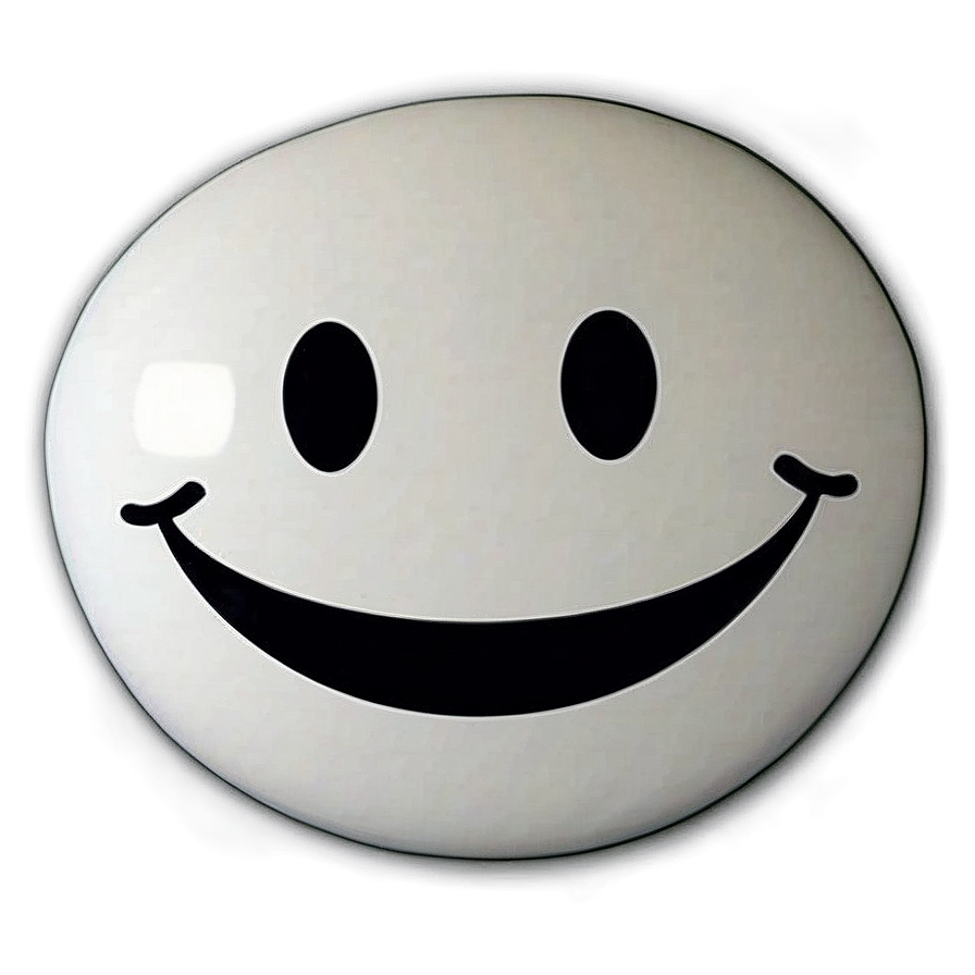 Preppy Smiley Face For Apparel Png Vwb PNG image