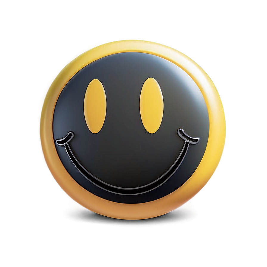 Preppy Smiley Face For Wallpaper Png 06202024 PNG image