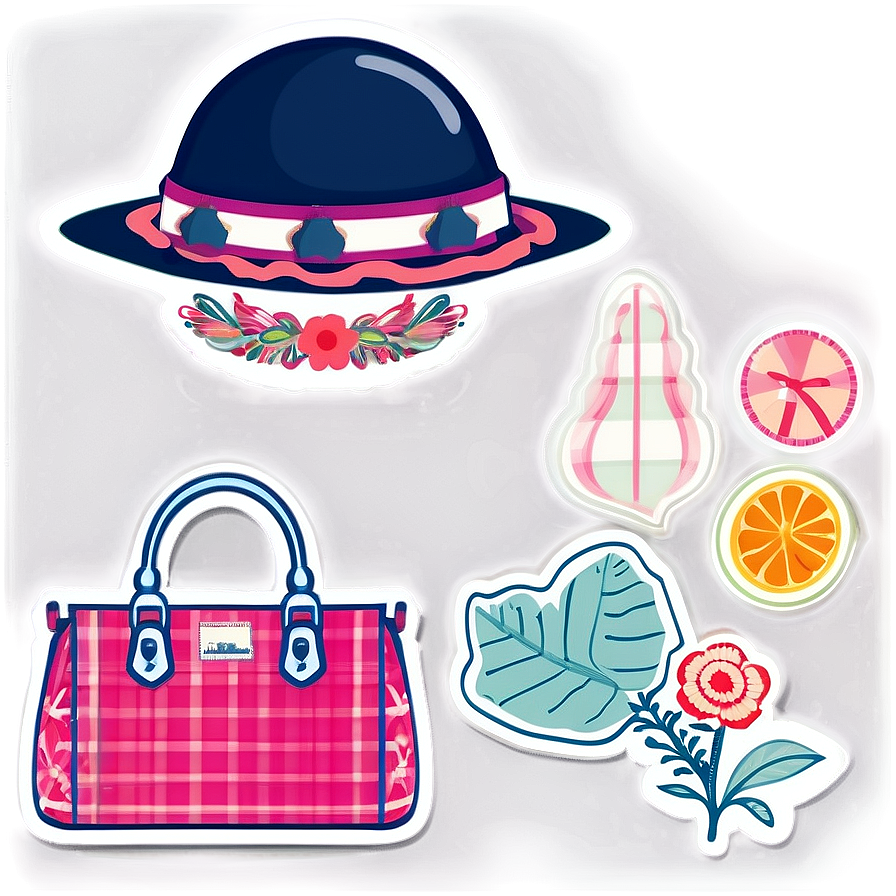 Preppy Stickers Collection Png 42 PNG image