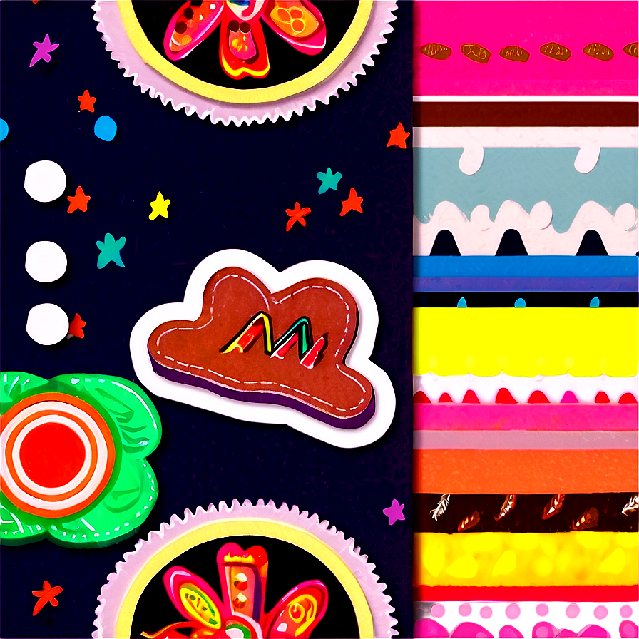 Preppy Stickers For Memory Keeping Png 06132024 PNG image