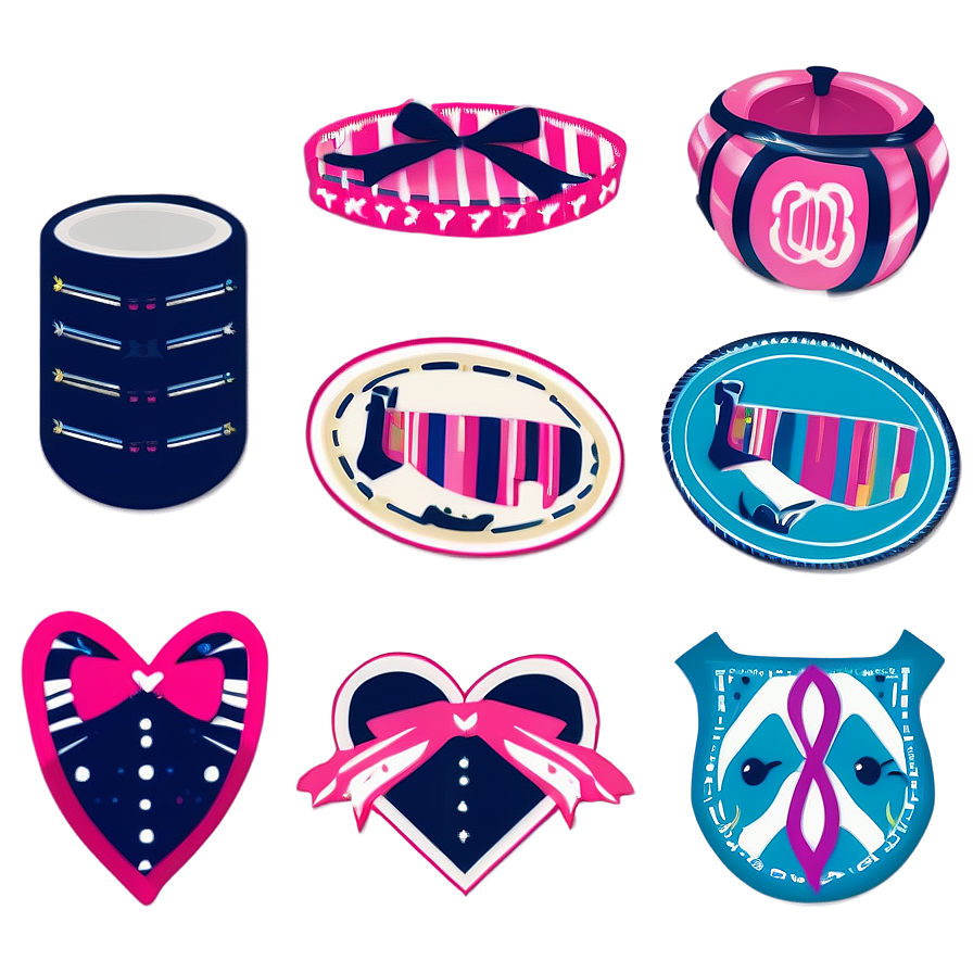 Preppy Stickers For Stationery Lovers Png 20 PNG image