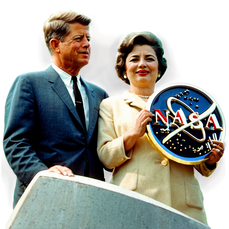 President Kennedy And Nasa Png 06242024 PNG image