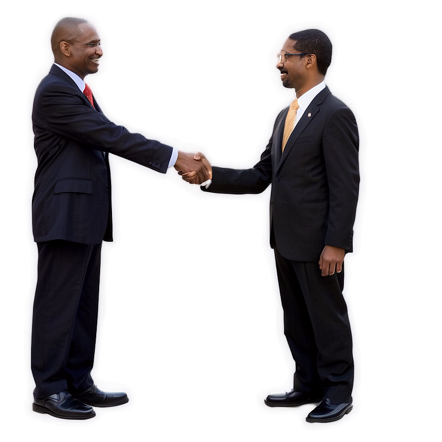 President Shaking Hands Png 06132024 PNG image