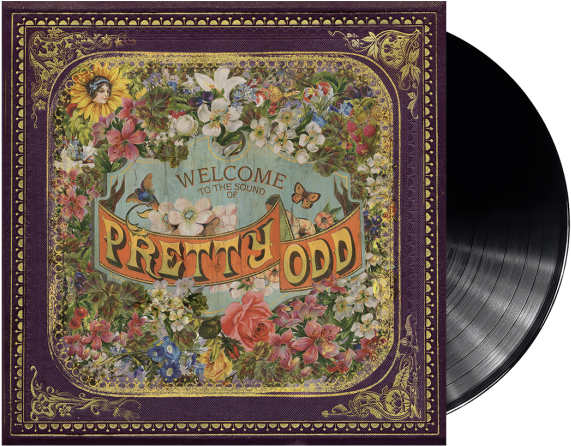 Pretty Odd Vinyl Album Cover PNG image