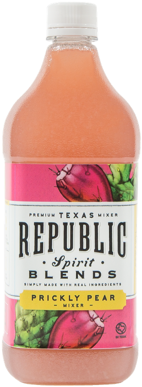 Prickly Pear Mixer Bottle Republic Spirit Blends PNG image