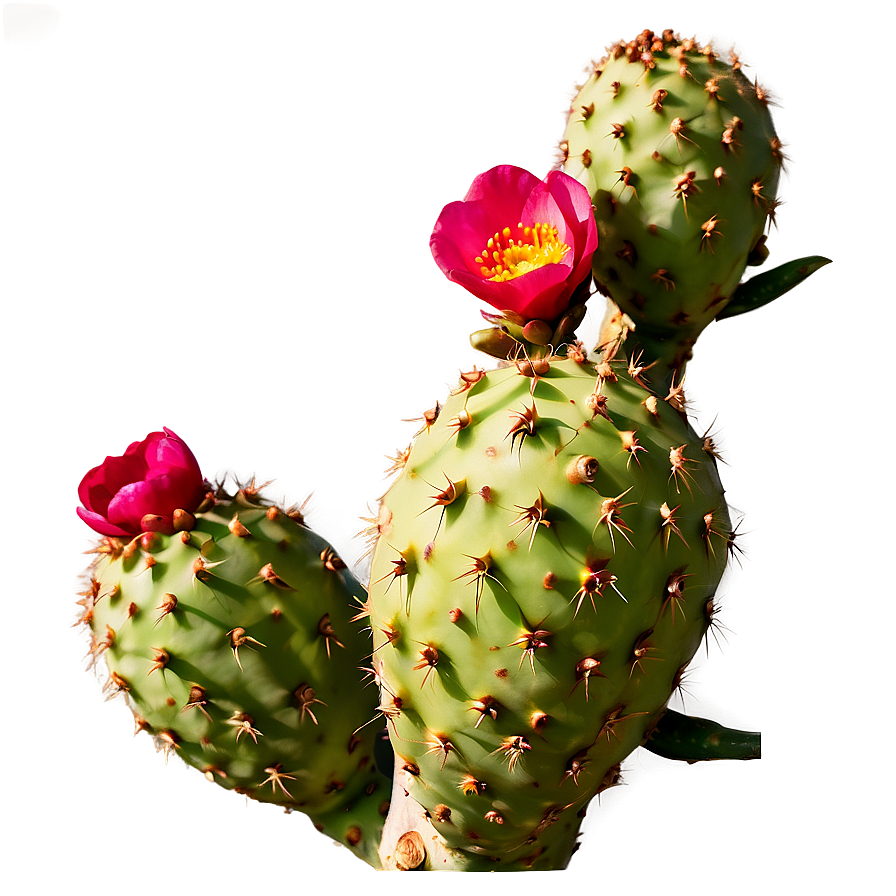 Prickly Pear On Branch Png Snm PNG image