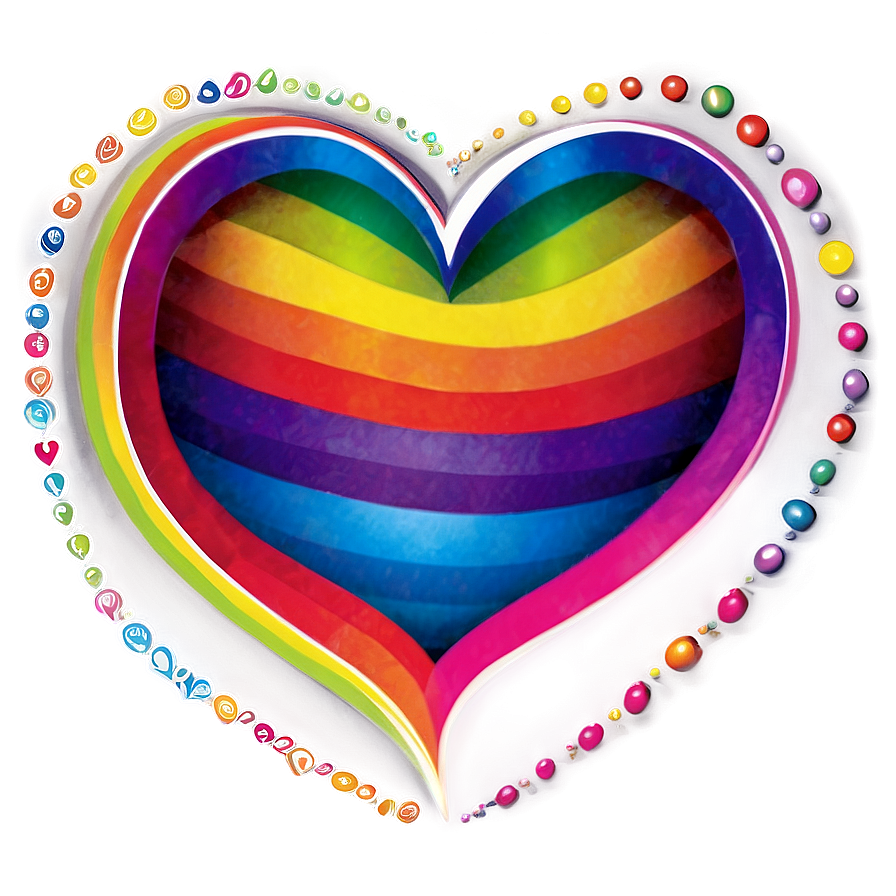 Pride Rainbow Heart Png Cpy20 PNG image