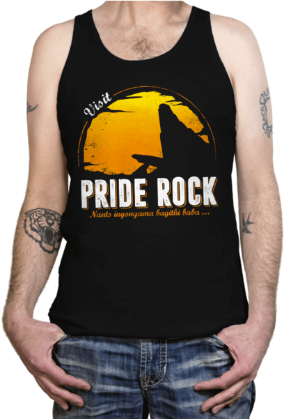 Pride Rock Tank Top PNG image