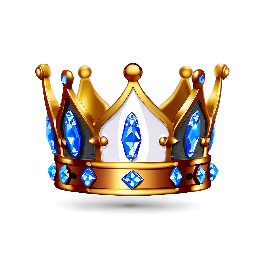 Prince Crown With Crystals Png 06282024 PNG image