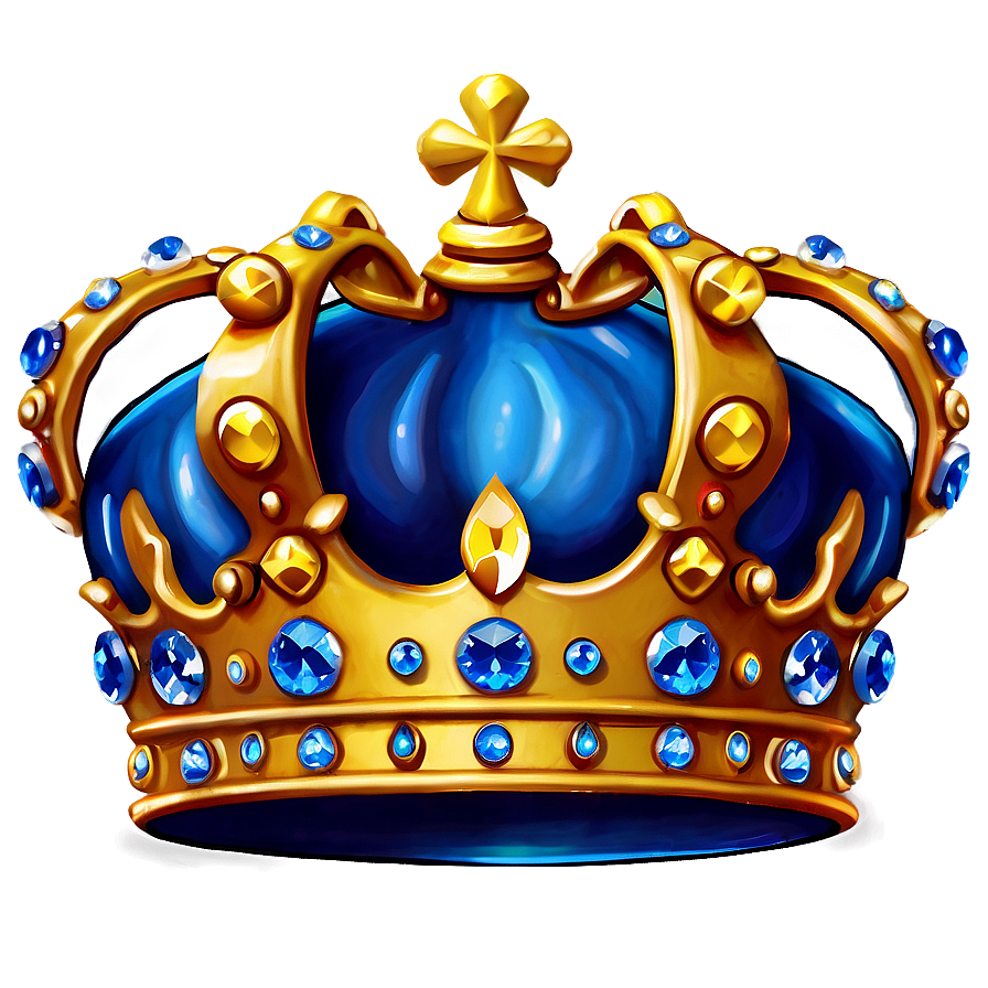 Prince Crown With Crystals Png Twy PNG image