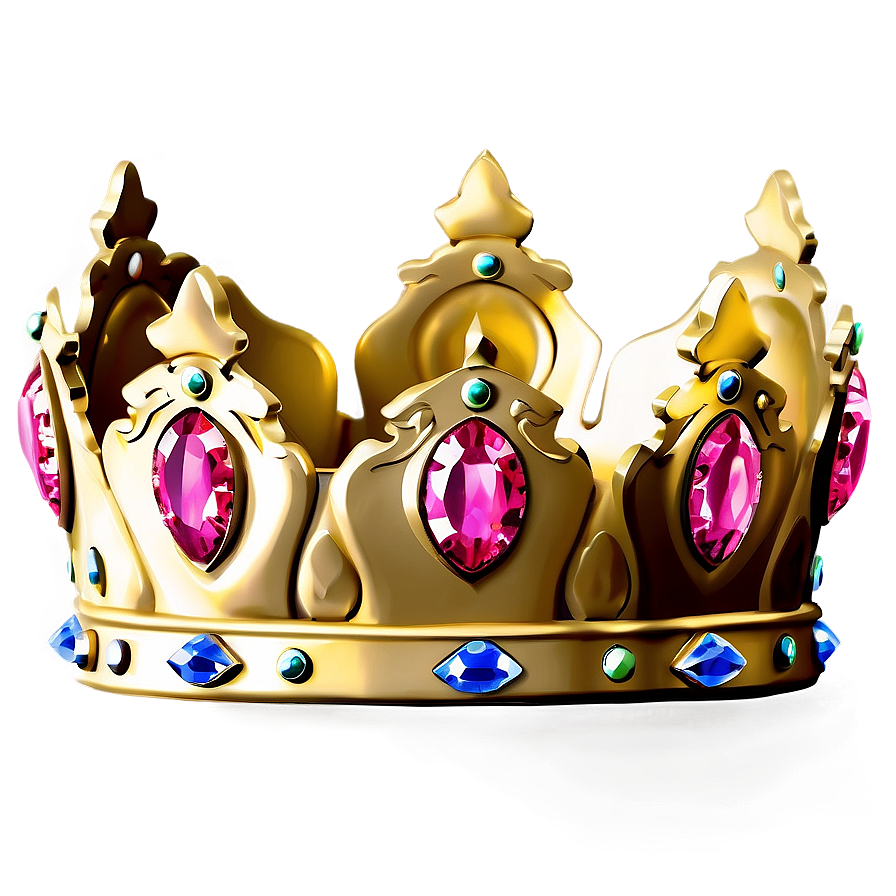 Prince Crown With Gems Png 06282024 PNG image