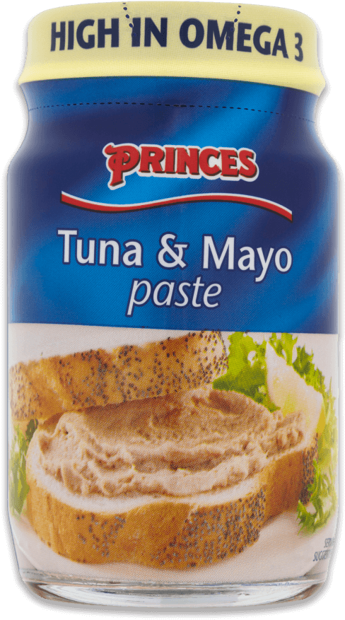 Princes Tuna Mayo Paste Jar PNG image