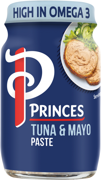 Princes Tuna Mayo Paste Omega3 PNG image