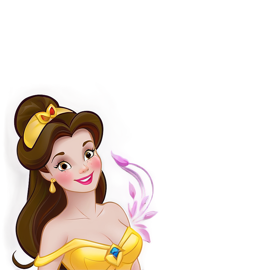 Princess Belle C PNG image