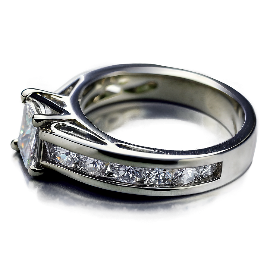 Princess Cut Rings Png Sfv PNG image