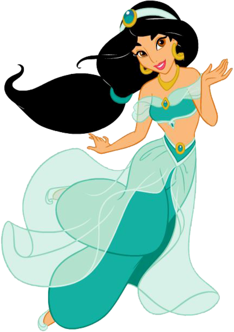 Princess Jasmine Animated Character PNG image