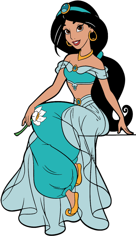 Princess Jasmine Animated Character PNG image