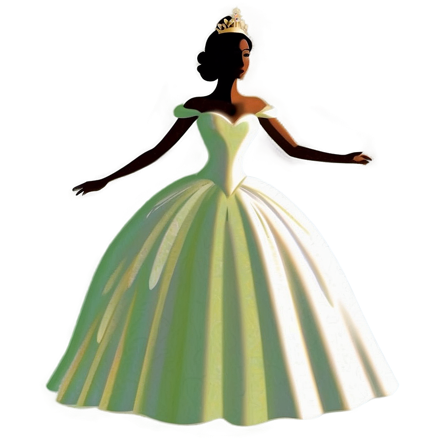 Princess Silhouette Png Hoe PNG image