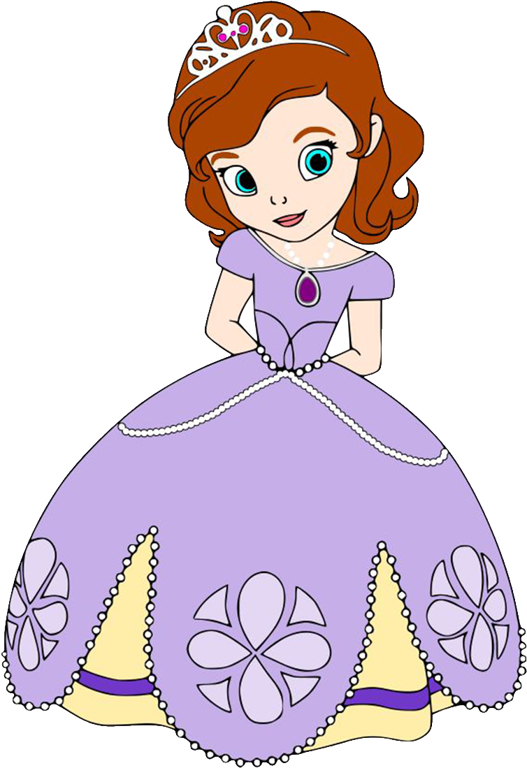 Princess Sofia Cartoon Character PNG image