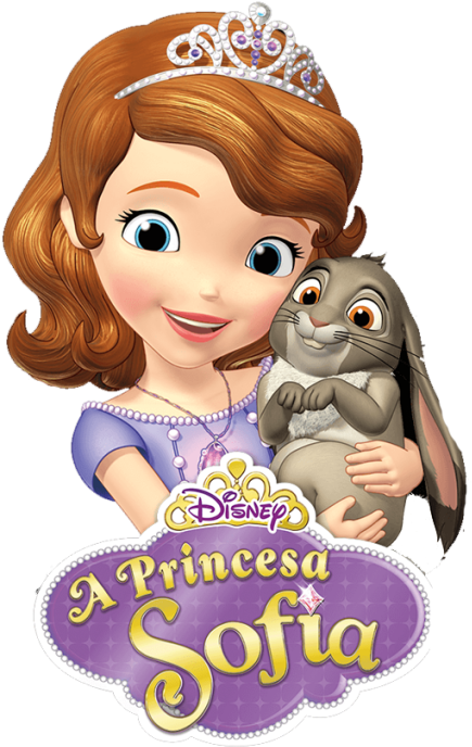 Princess Sofiaand Cloverthe Rabbit PNG image