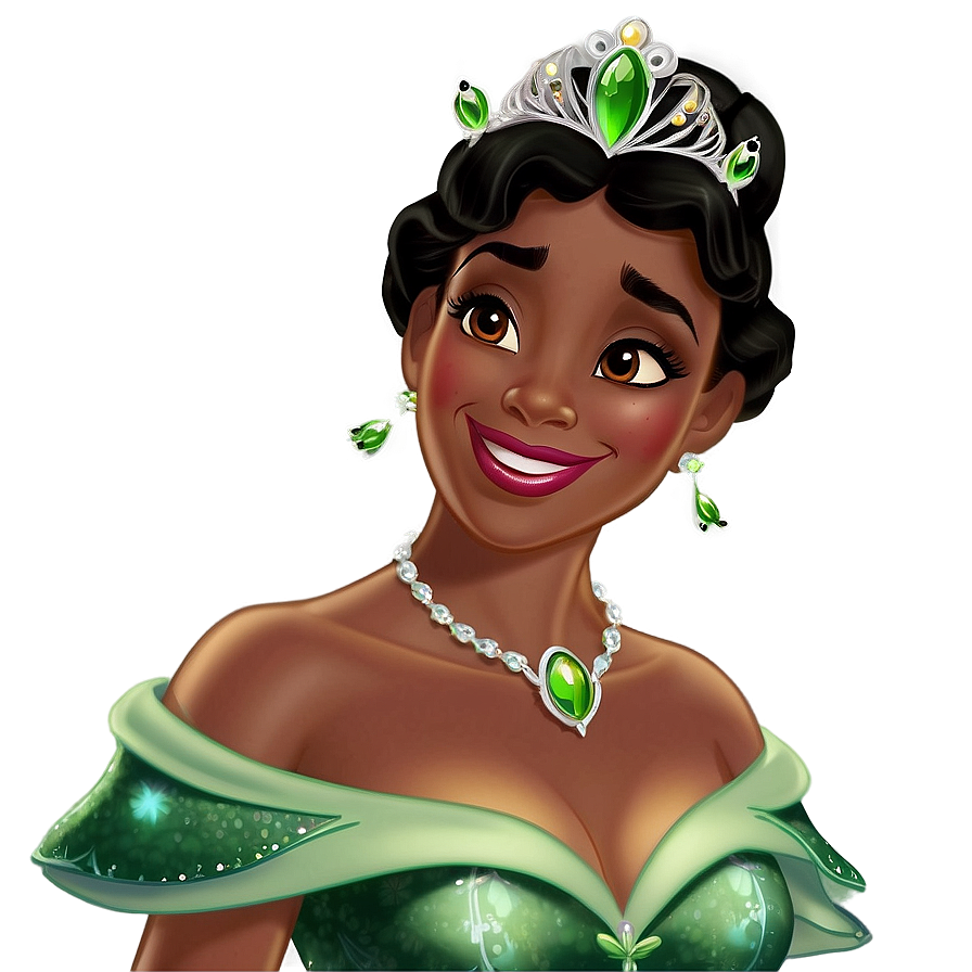 Princess Tiana And Frog Png 05252024 PNG image