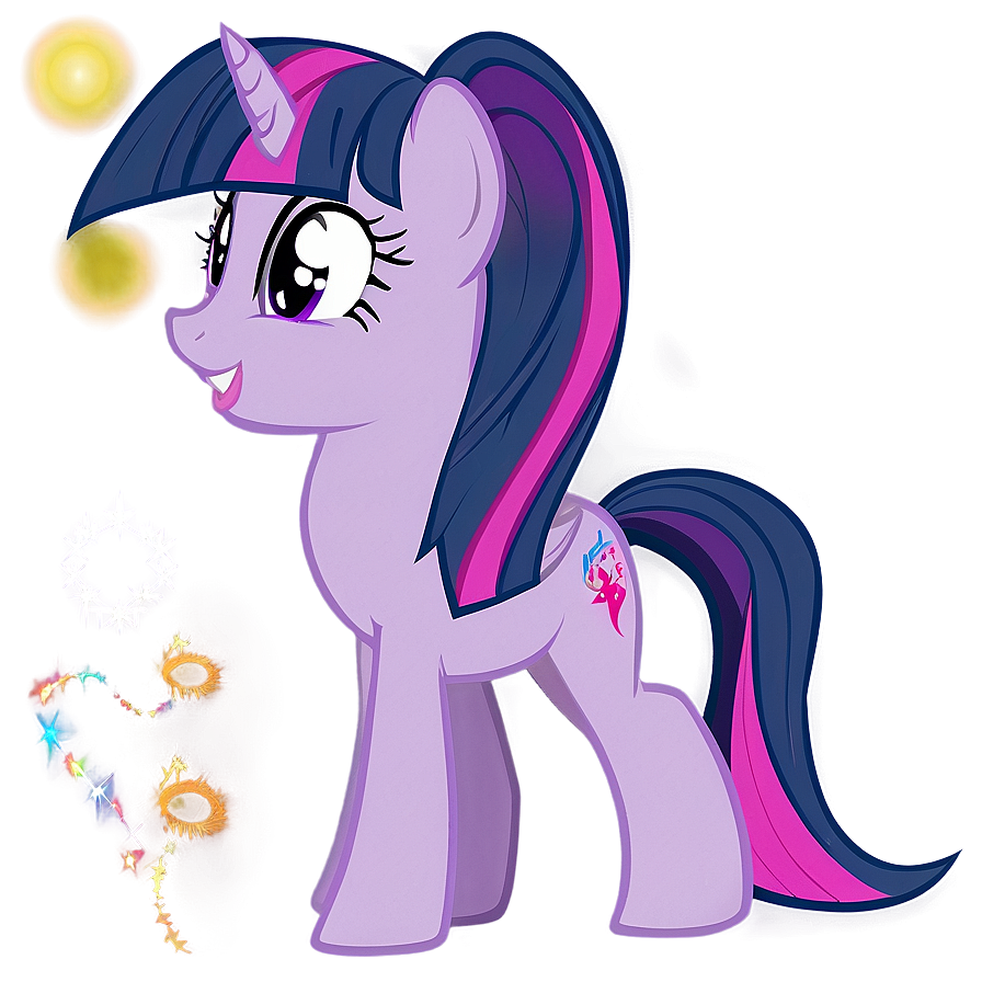 Princess Twilight Sparkle Cartoon Png Muf49 PNG image