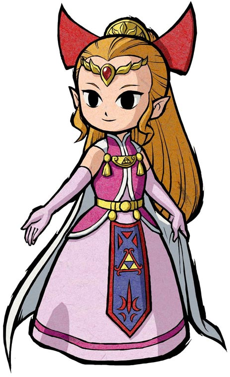 Princess Zelda Illustration PNG image