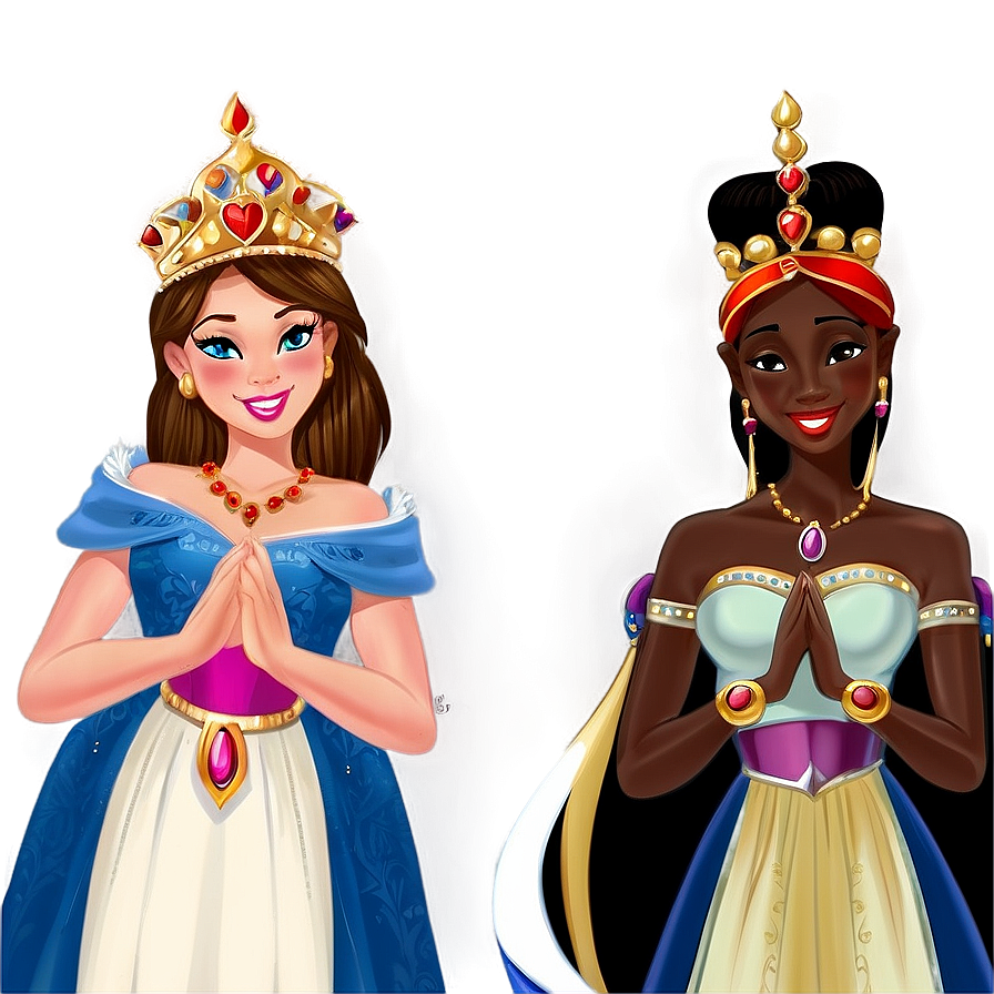 Princesses From Around The World Png Niw29 PNG image