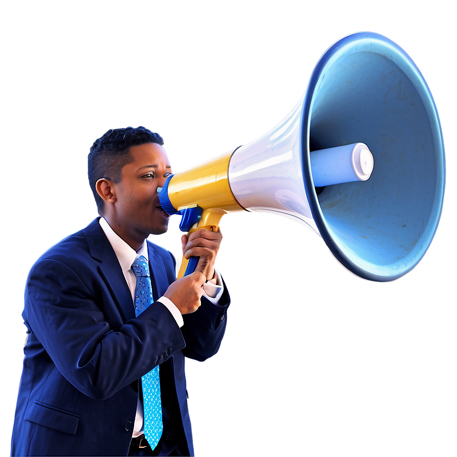 Principal With Megaphone Png 89 PNG image