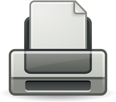 Print Document Icon PNG image