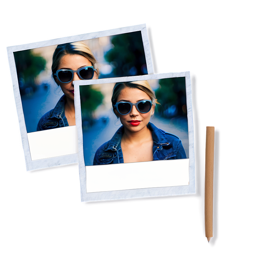 Printable Polaroid Frame Template Png Kru PNG image