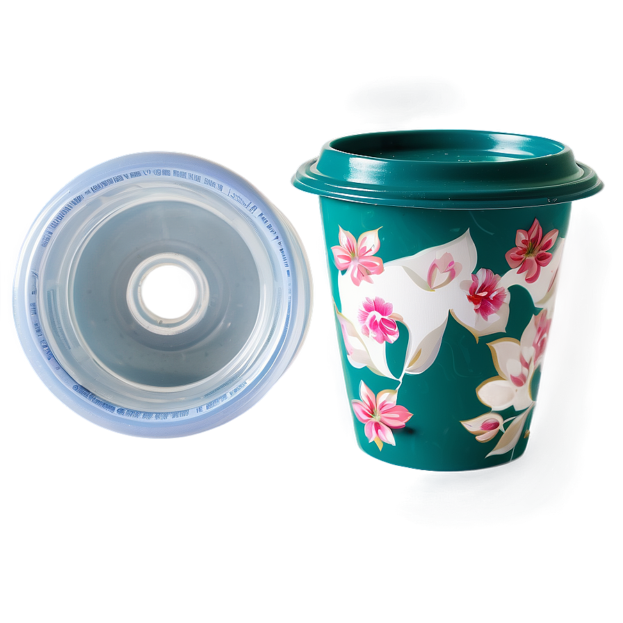 Printed Plastic Cup Png 23 PNG image