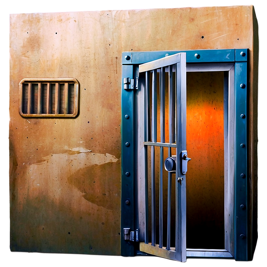 Prison Cell Door Open Png 06202024 PNG image