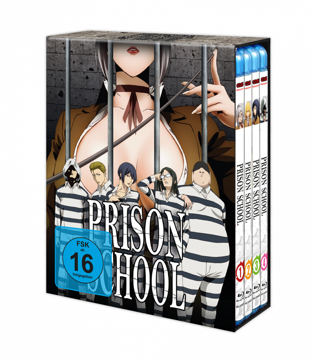 Prison School Anime Box Set PNG image