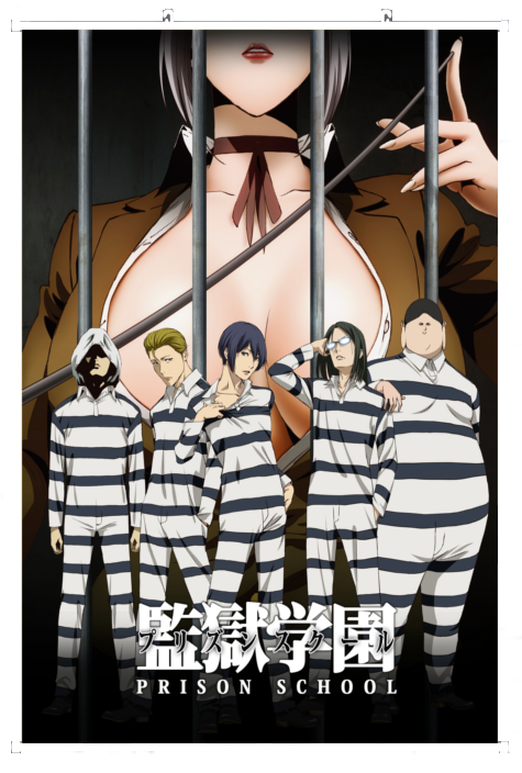 Prison School Anime Poster PNG image