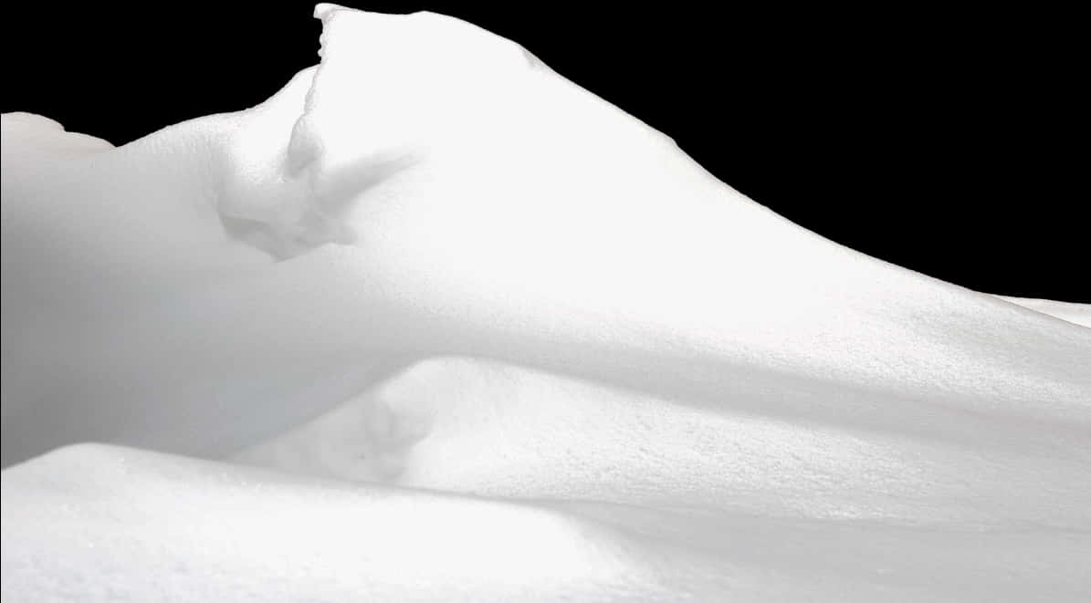 Pristine Snow Drifts PNG image