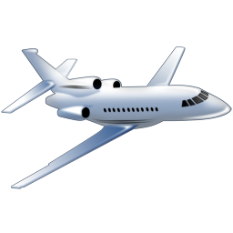 Private Jet Icon PNG image