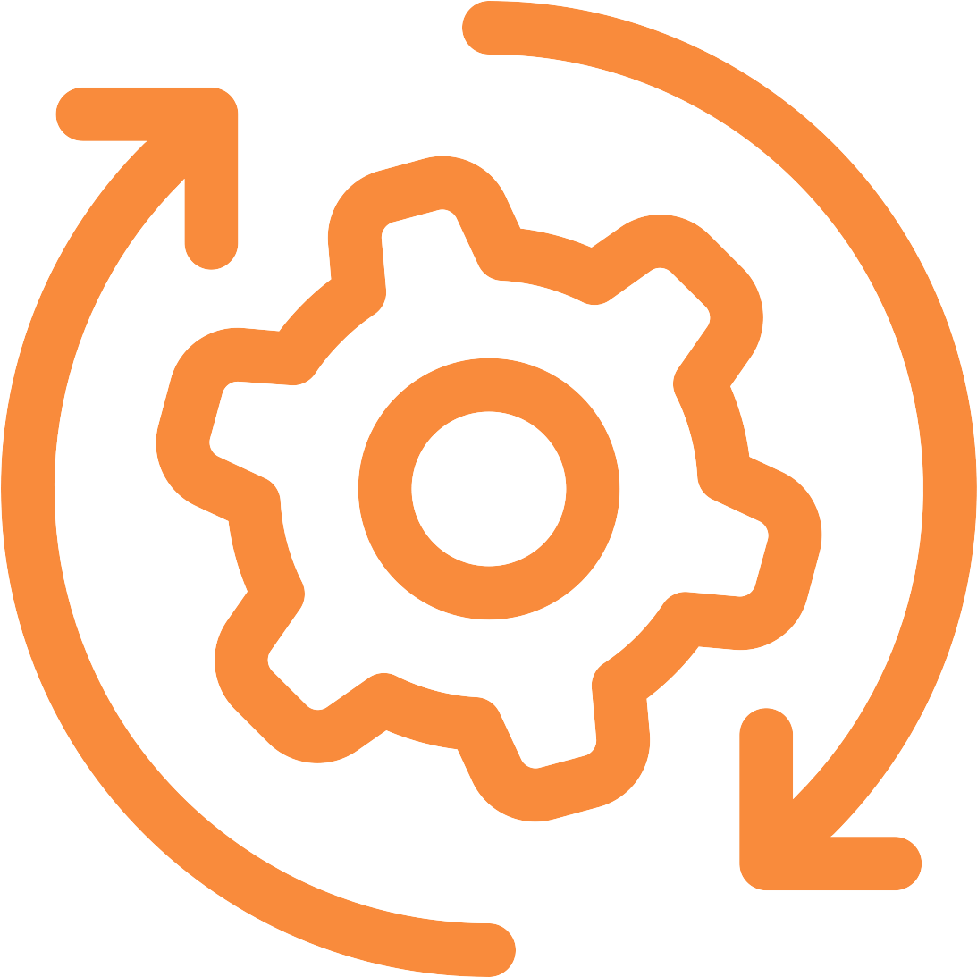 Process Optimization Icon PNG image