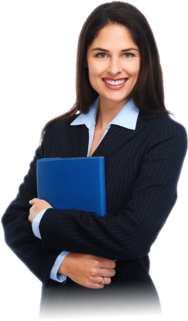 Professional Accountant Portrait PNG image