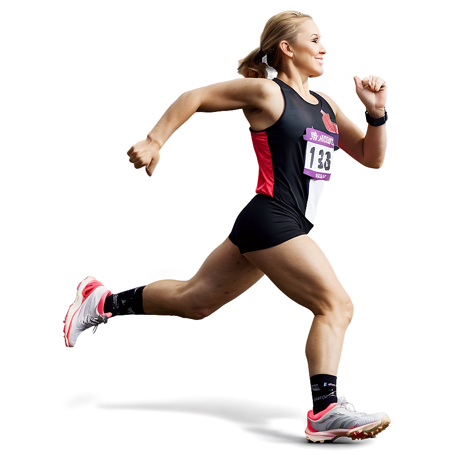 Professional Athlete Running Png 05212024 PNG image