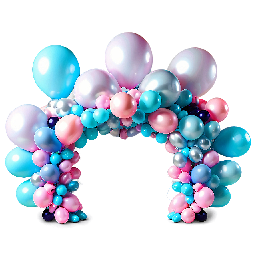 Professional Balloon Garland Services Png Mih30 PNG image