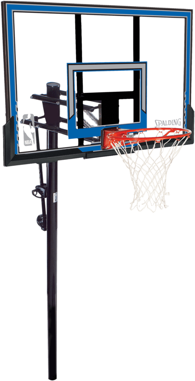 Professional Basketball Hoop Setup PNG image