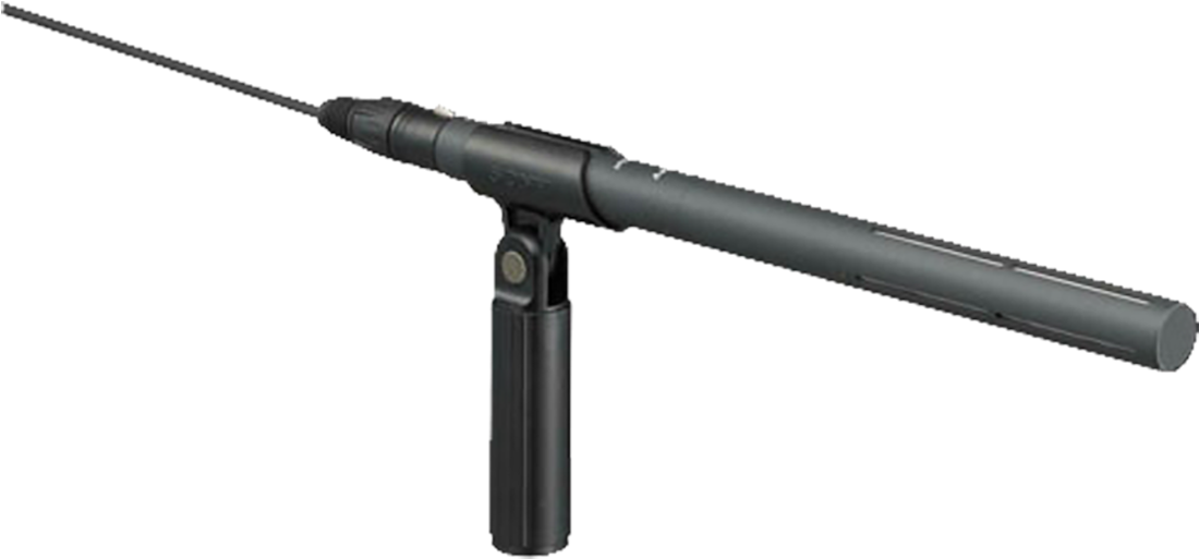 Professional Boom Microphone PNG image