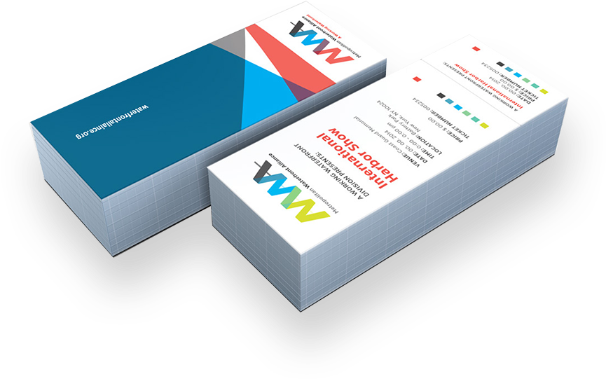 Professional Business Cards Stack PNG image
